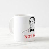 悪くない-ミーム コーヒーマグカップ (正面左)