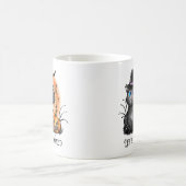 悪くなろう |黒い魔女猫 コーヒーマグカップ (中央)