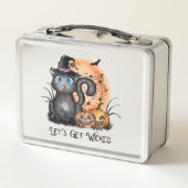 悪くなろう |黒い魔女猫 メタルランチボックス (裏面)