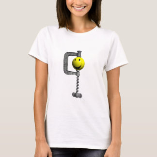 悪でつかまえられる黄色い頭部 Tシャツ