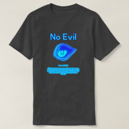 悪なし - トロピカルウェーブロゴ - Tシャツ