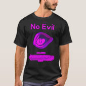 悪なし - パープル・パッション - Tシャツ (正面)