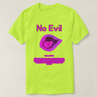 悪なし - パープル・パッション - Tシャツ