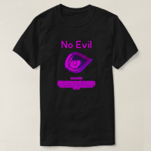 悪なし - パープル・パッション - Tシャツ