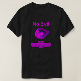 悪なし - パープル・パッション - Tシャツ