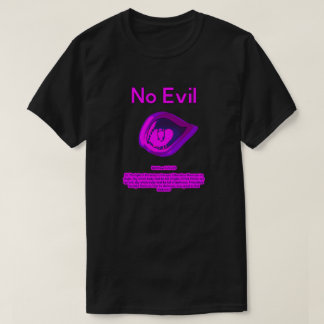 悪なし - パープル・パッション - Tシャツ