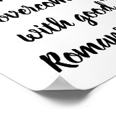 悪に打ち勝つのではなく悪に打ち勝つ ポスター (角)