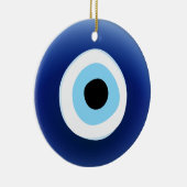 悪のまなざしのお守りのオーナメント セラミックオーナメント (右)