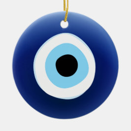 悪のまなざしのお守りのオーナメント セラミックオーナメント