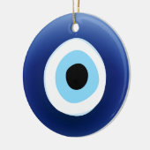 悪のまなざしのお守りのオーナメント セラミックオーナメント (左)