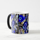 悪のまなざしのチャーム モーフィングマグカップ (正面左)