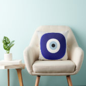 悪のまなざしのヴィンテージ東洋パターンデザイン クッション (椅子)