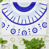 悪のまなざしの破烈 キッチンタオル (折り畳み)