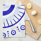 悪のまなざしの破烈 キッチンタオル (四つ折り)