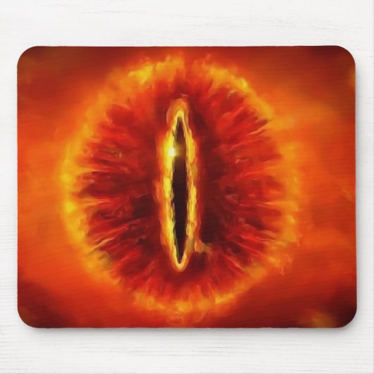 悪のまなざしは見ています マウスパッド (正面)