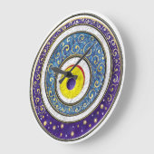 悪のまなざし ラージ壁時計 (傾斜)