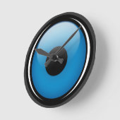 悪のまなざし- Ojoの時計 ラウンド壁時計 (傾斜)