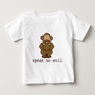 悪のサルなし ベビーTシャツ