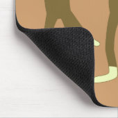 悪のソックス猿を聞かないで下さい、見て下さい、話して下さい マウスパッド (コーナー)