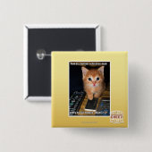 悪のロボット軍 缶バッジ (正面&裏面)