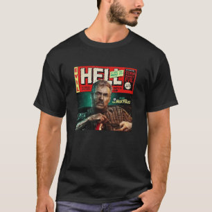 悪の地獄に立ち向かえとは漫画R Tシャツ