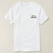 悪の天才Tシャツ