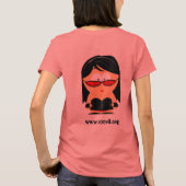 悪の女神 Tシャツ (裏面)