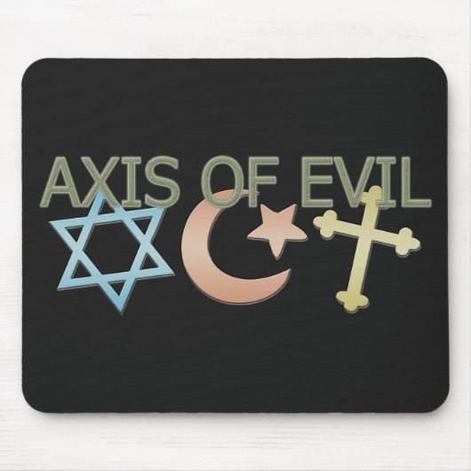 悪の枢軸 マウスパッド (正面)