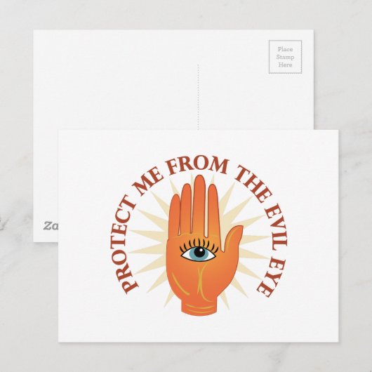 悪の目 ポストカード (正面/裏面)