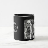 悪の話骸骨が見えない マグカップ (中央)