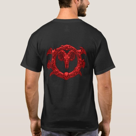 悪の輪 Tシャツ (裏面)