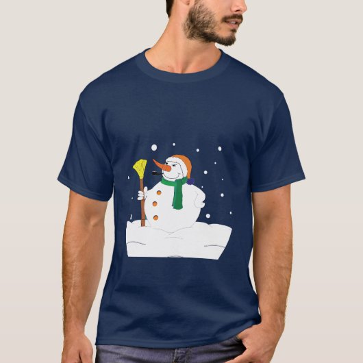 悪の雪だるま Tシャツ (正面)