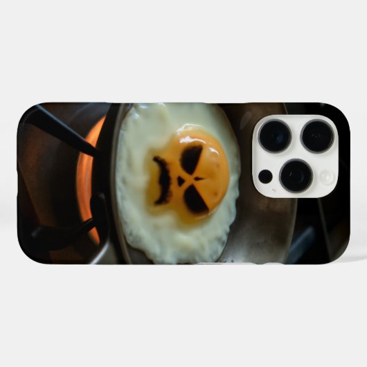 悪の黄身 Case-Mate iPhoneケース (裏面 (横))