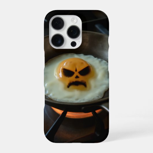 悪の黄身 iPhoneケース (裏面)
