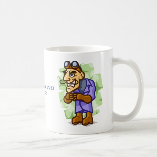 悪はマグを計画します コーヒーマグカップ (右)