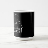 悪は必ず最後に笑う コーヒーマグカップ (中央)