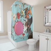 悪びれずに私はシャワー・カーテンをリミックスします シャワーカーテン (インサイチュ)