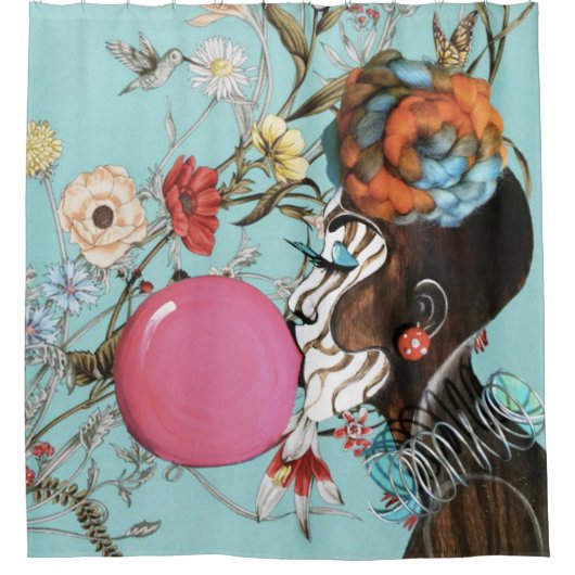 悪びれずに私はシャワー・カーテンをリミックスします シャワーカーテン (正面)