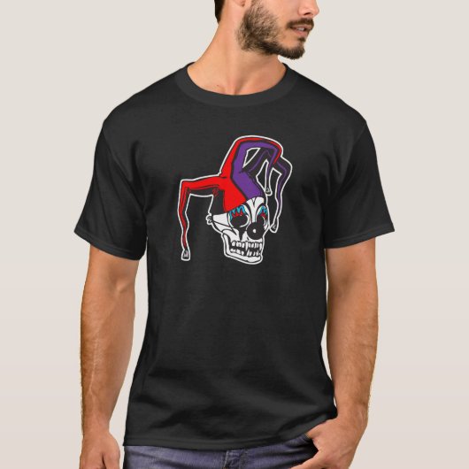 悪ふざけピエロドクロ Tシャツ (正面)
