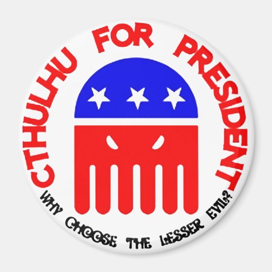 悪より悪を選ぶ マグネット (正面)