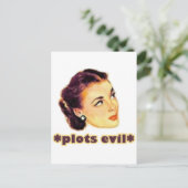 悪をプロットする ポストカード (スタンド正面)