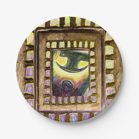 悪を征服する ペーパープレート (正面)