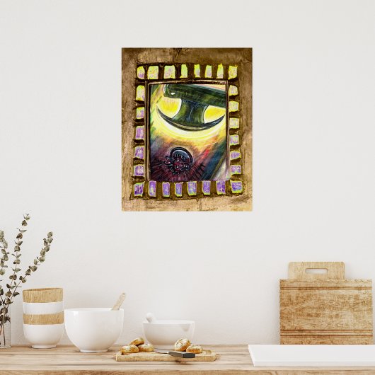 悪を征服する ポスター (キッチン)