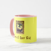 悪を征服する マグカップ (正面左)