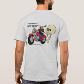 悪を恐れないで下さい--ワイシャツをつけて下さい Tシャツ (裏面)