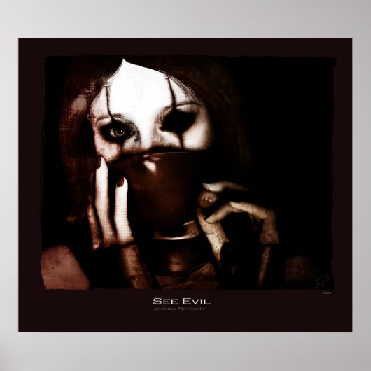 悪を見る ポスター (正面)