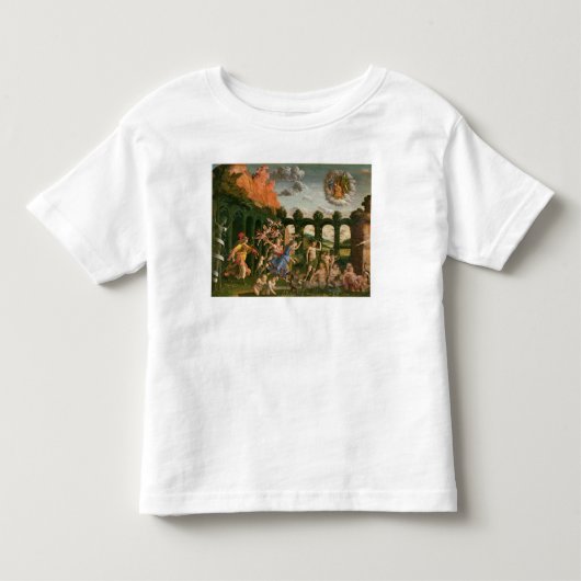 悪を追跡しているMinerva トドラーTシャツ (正面)
