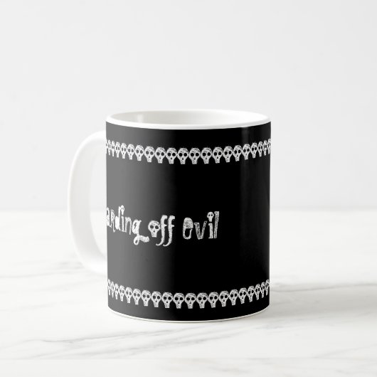 悪を除く マグカップ (正面左)