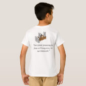 悪カンガルー Tシャツ (裏面フル)