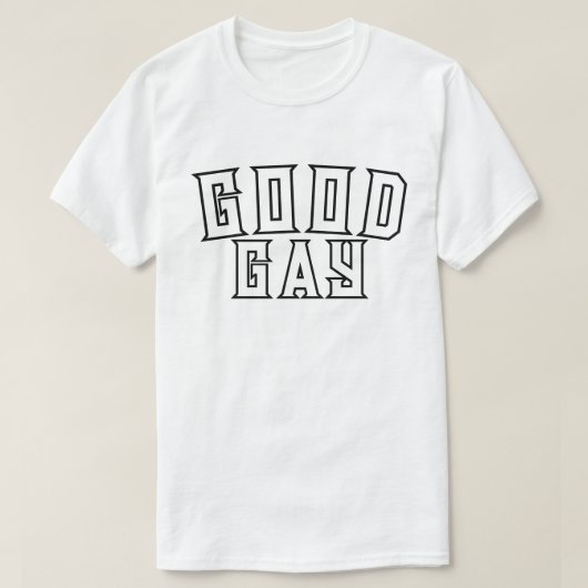 悪ガイ&善ガイ カップル Tシャツ (デザイン正面)